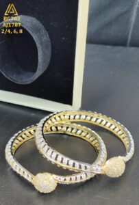 American Diamond Luxury Bangle Set